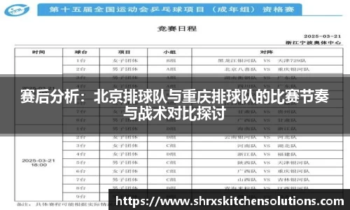 赛后分析：北京排球队与重庆排球队的比赛节奏与战术对比探讨